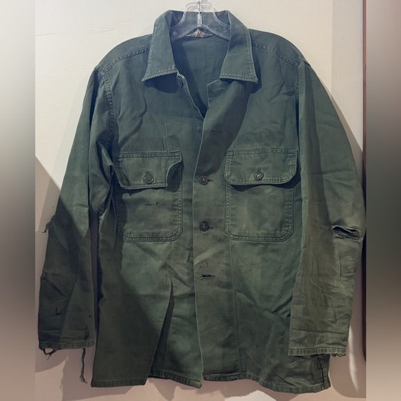 Vintage Army Green Jacket